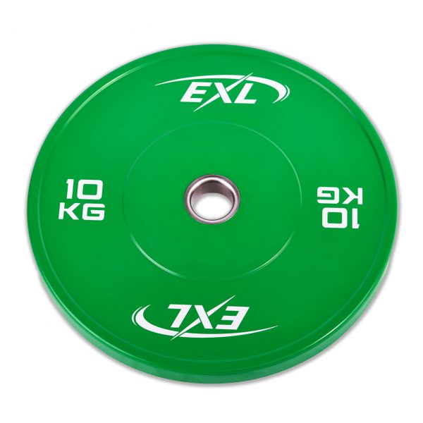 EXL 150kg Coloured Bumper Disc Set - Expert Leisure