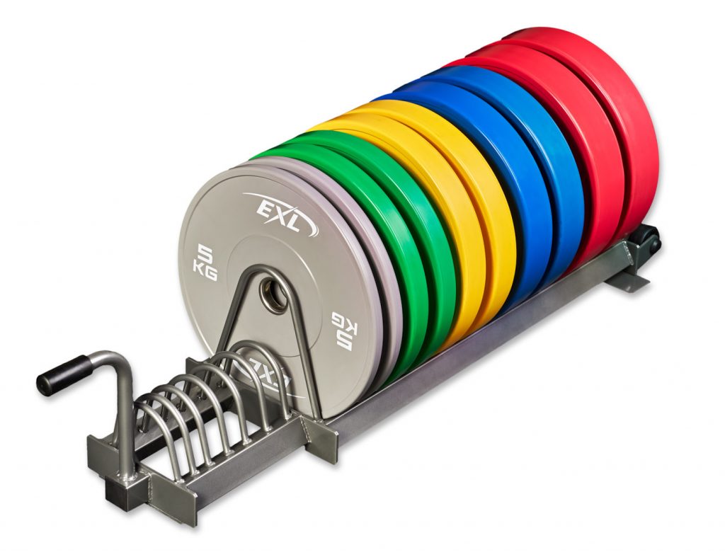 EXL 150kg Coloured Bumper Disc Set - Expert Leisure